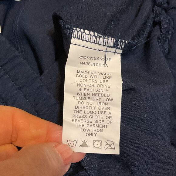 UniformsWorld Navy Blue Scrub Top & Pants Set 518 GTK - Picture 12 of 14